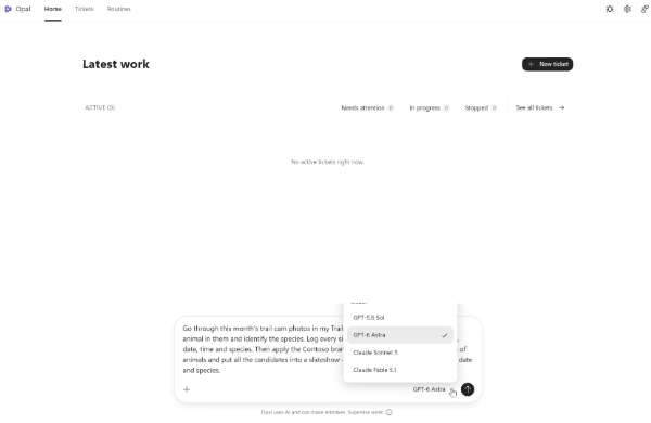 微软发布 Project Opal：AI智能体接管复杂长周期任务